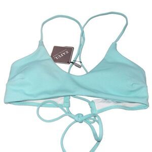 New Zaful Light Teal / Mint‎ Green Bikini Top - Size M